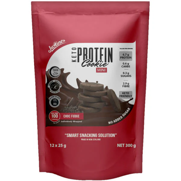 Justine's Mini Keto Protein Cookies 25g x12 - Image 2