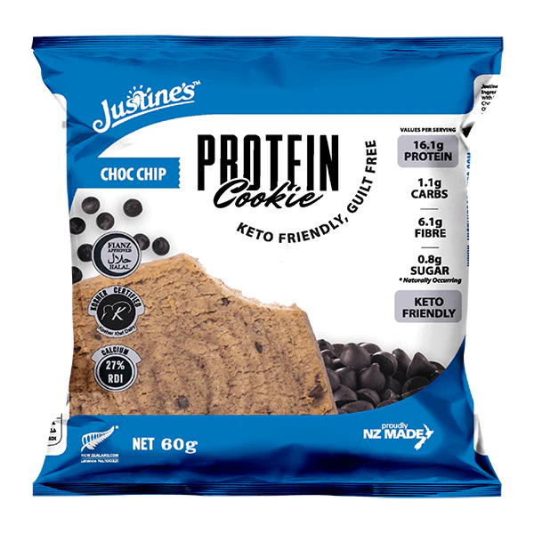 Justine's Protein Cookies 60g x12 - Image 4