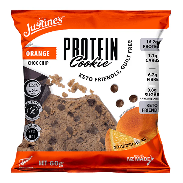 Justine's Protein Cookies 60g x12 - Image 6