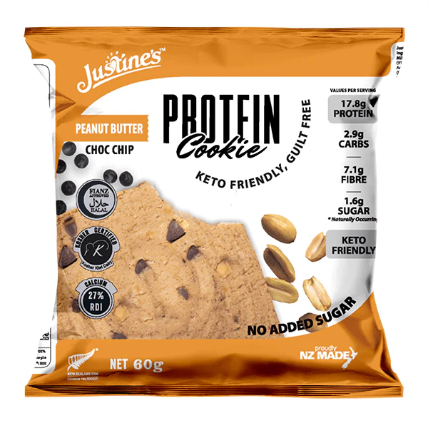 Justine's Protein Cookies 60g x12 - Image 7