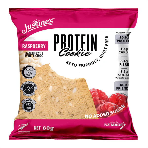 Justine's Protein Cookies 60g x12 - Image 8