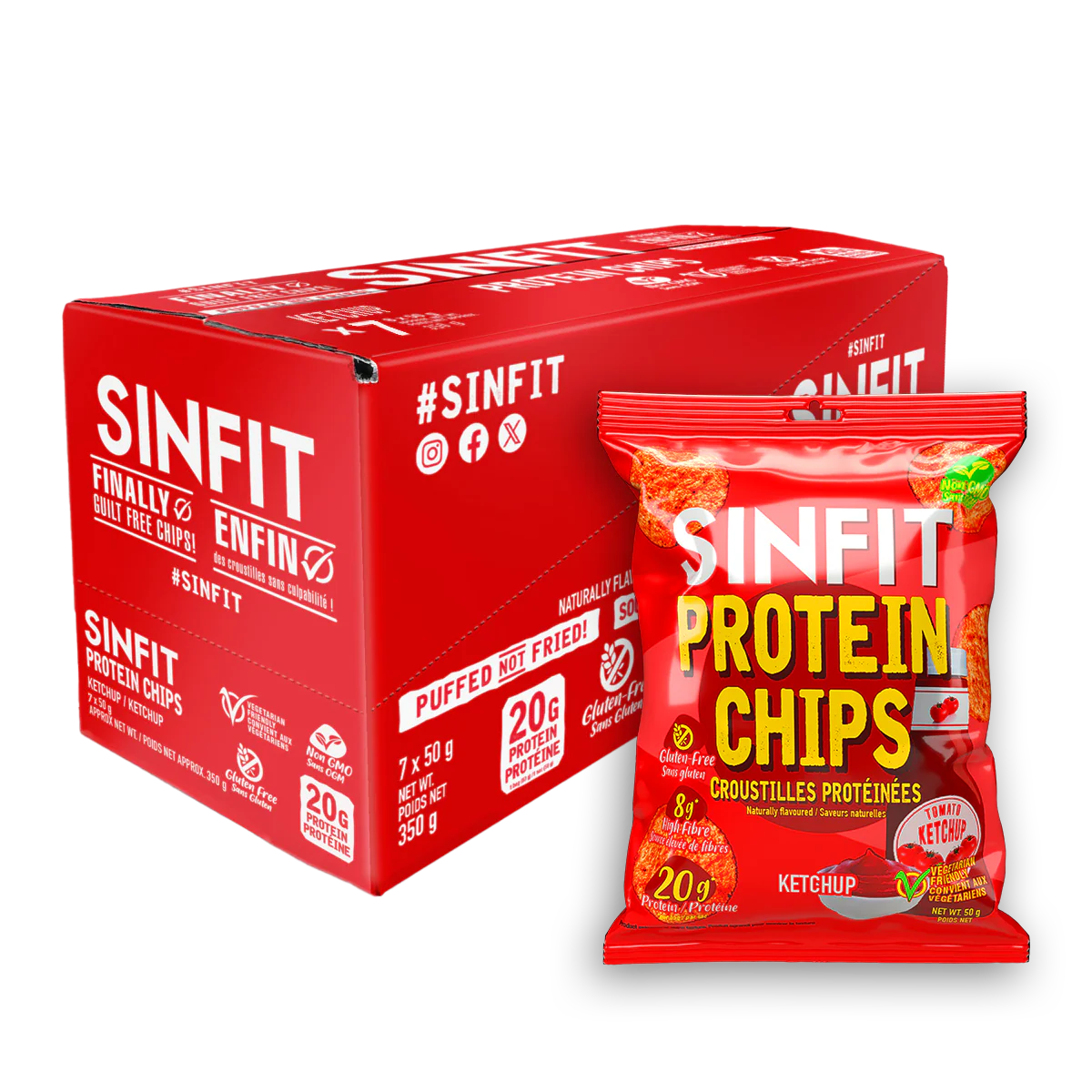 SINFIT Ketchup Protein Chips