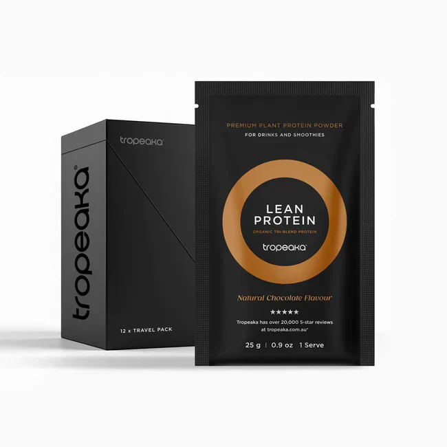 Tropeaka Lean Protein Single Serve Box 25g (Box of 12 single serves) - Image 2