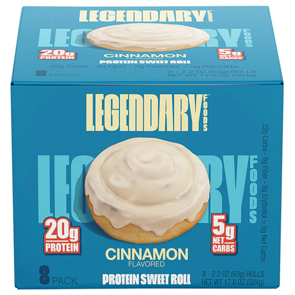 Legendary Foods Protein Sweet Roll 67g x8 - Image 2