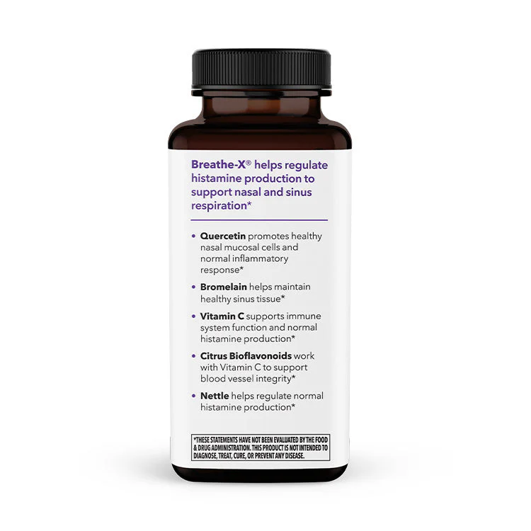 LifeSeasons Breathe X Sinus Support 90 Capsules - Respiratory Aid - Image 2
