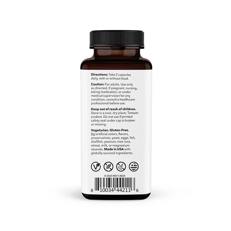 LifeSeasons Hair Gro-R 60 Capsules Biotin Zinc Saw Palmetto - Image 4