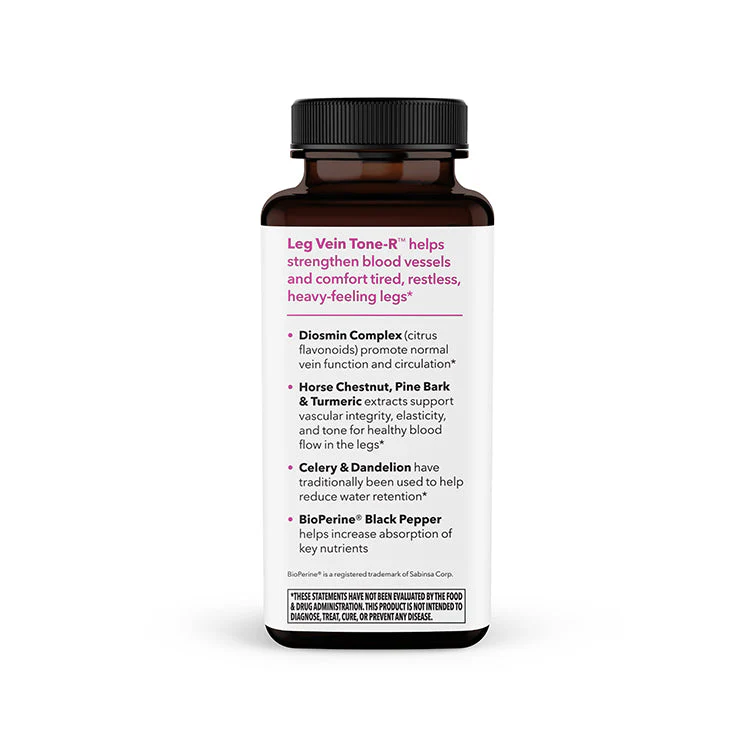 LifeSeasons Leg Veins Tone-R 60 Capsules - Vein Support & Circulation - Image 4