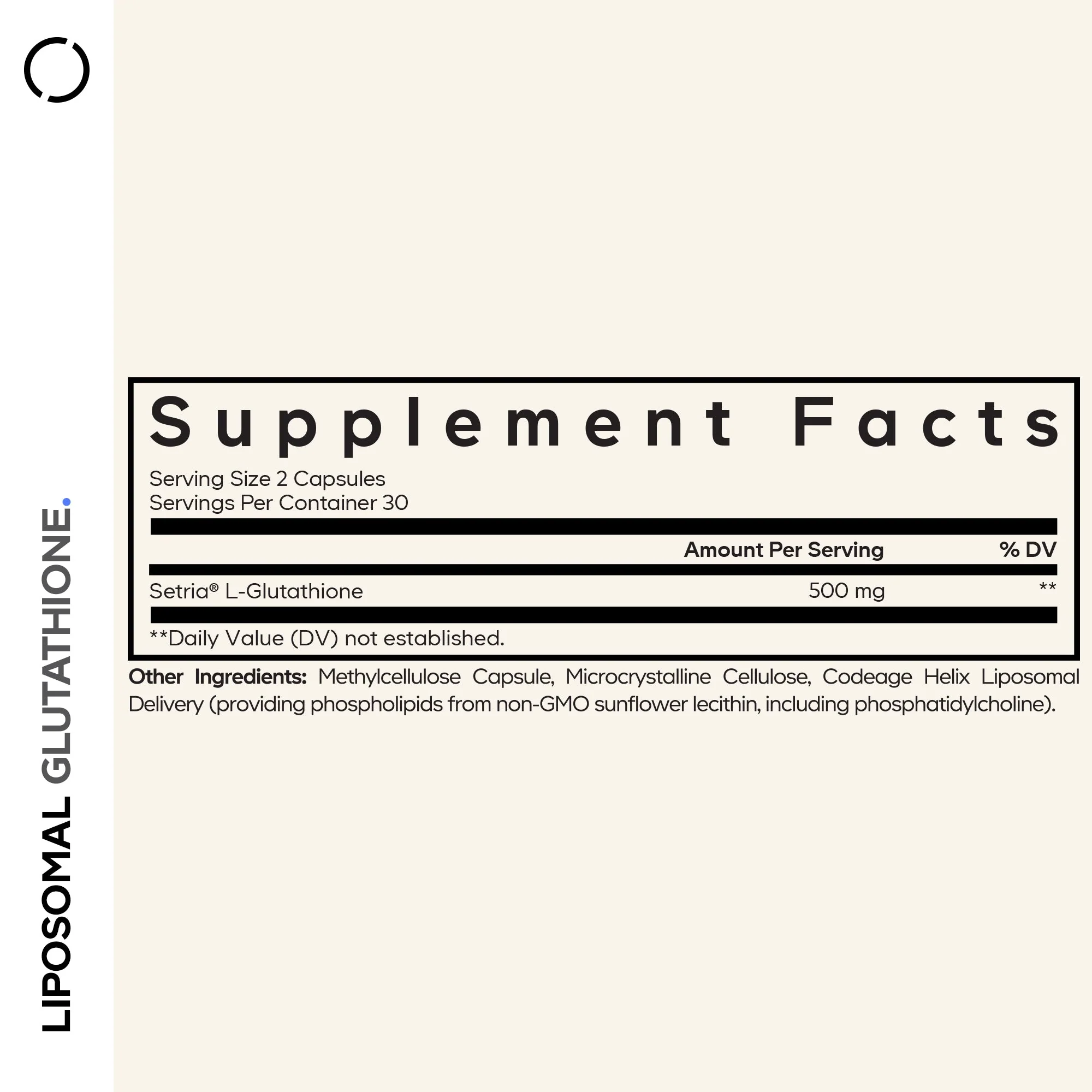 Codeage Liposomal Glutathione 60 Caps - Image 4