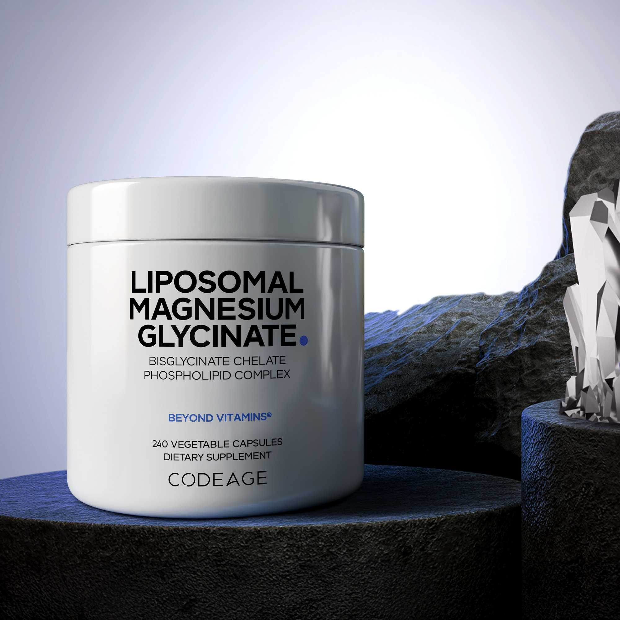 Codeage Liposomal Magnesium Glycinate Capsules Large - Image 3