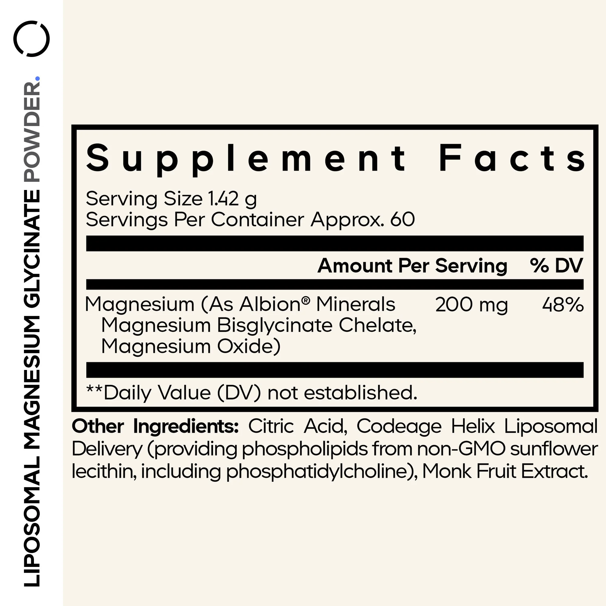 Codeage's Liposomal Magnesium Glycinate Powder - Image 4