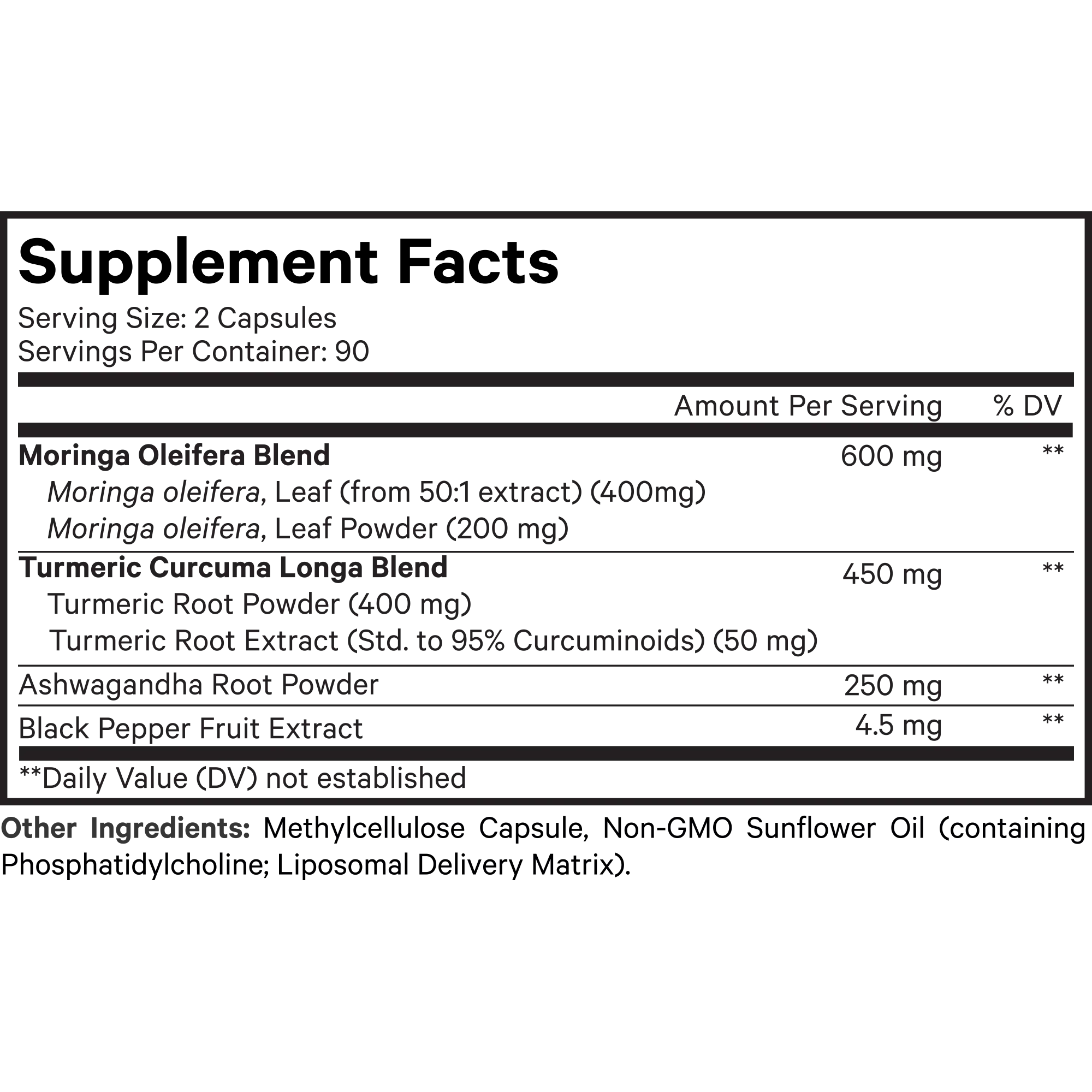 Codeage Liposomal Moringa+ - Image 4