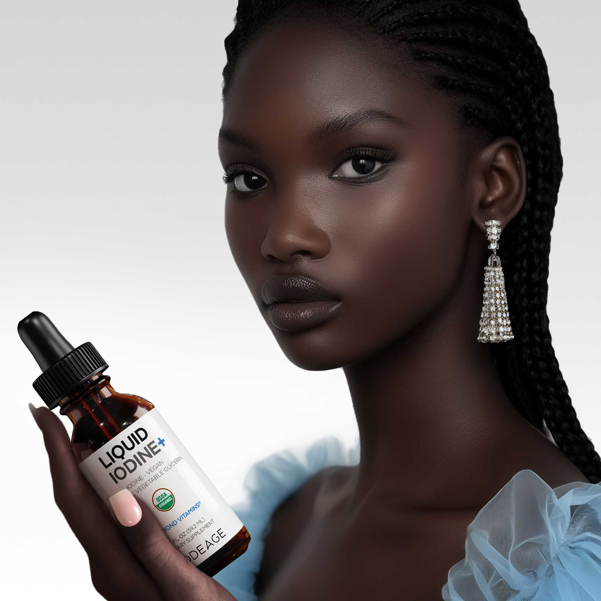 Codeage Liquid Iodine + USDA Certified Organic - Image 2