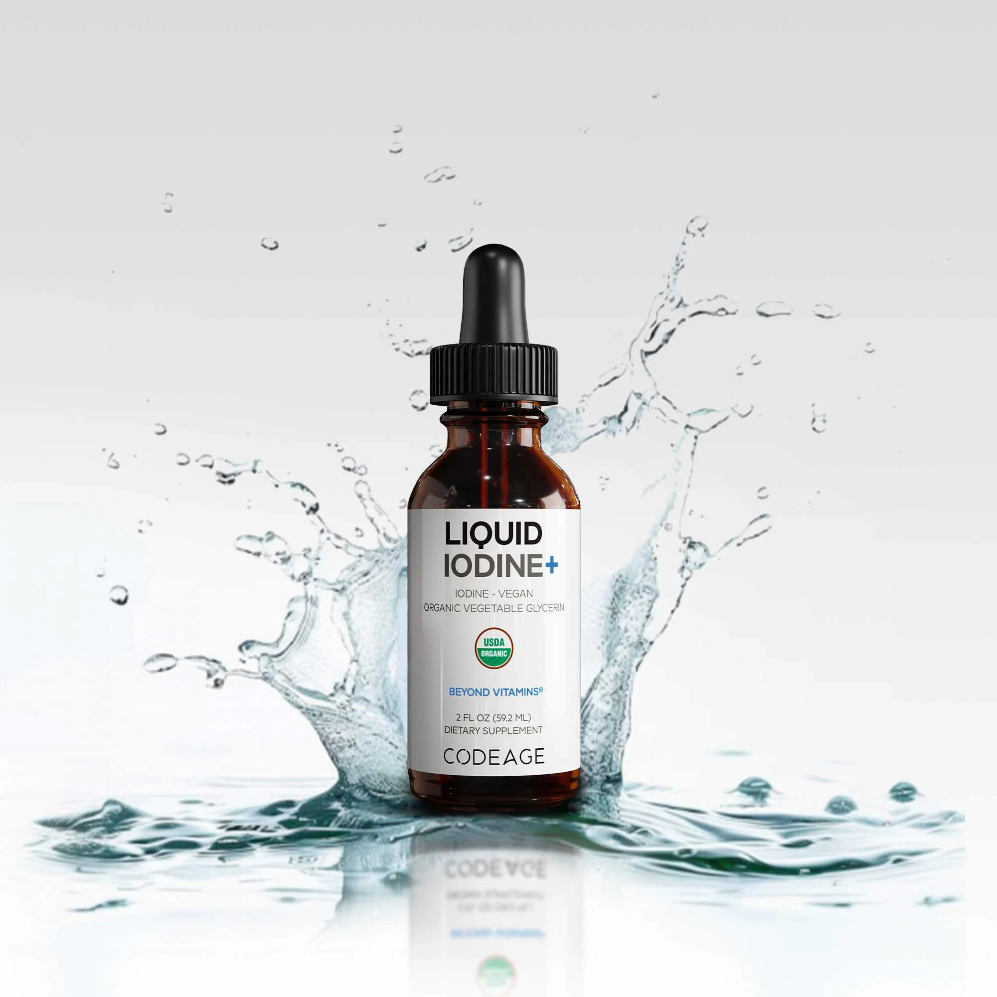 Codeage Liquid Iodine + USDA Certified Organic - Image 3