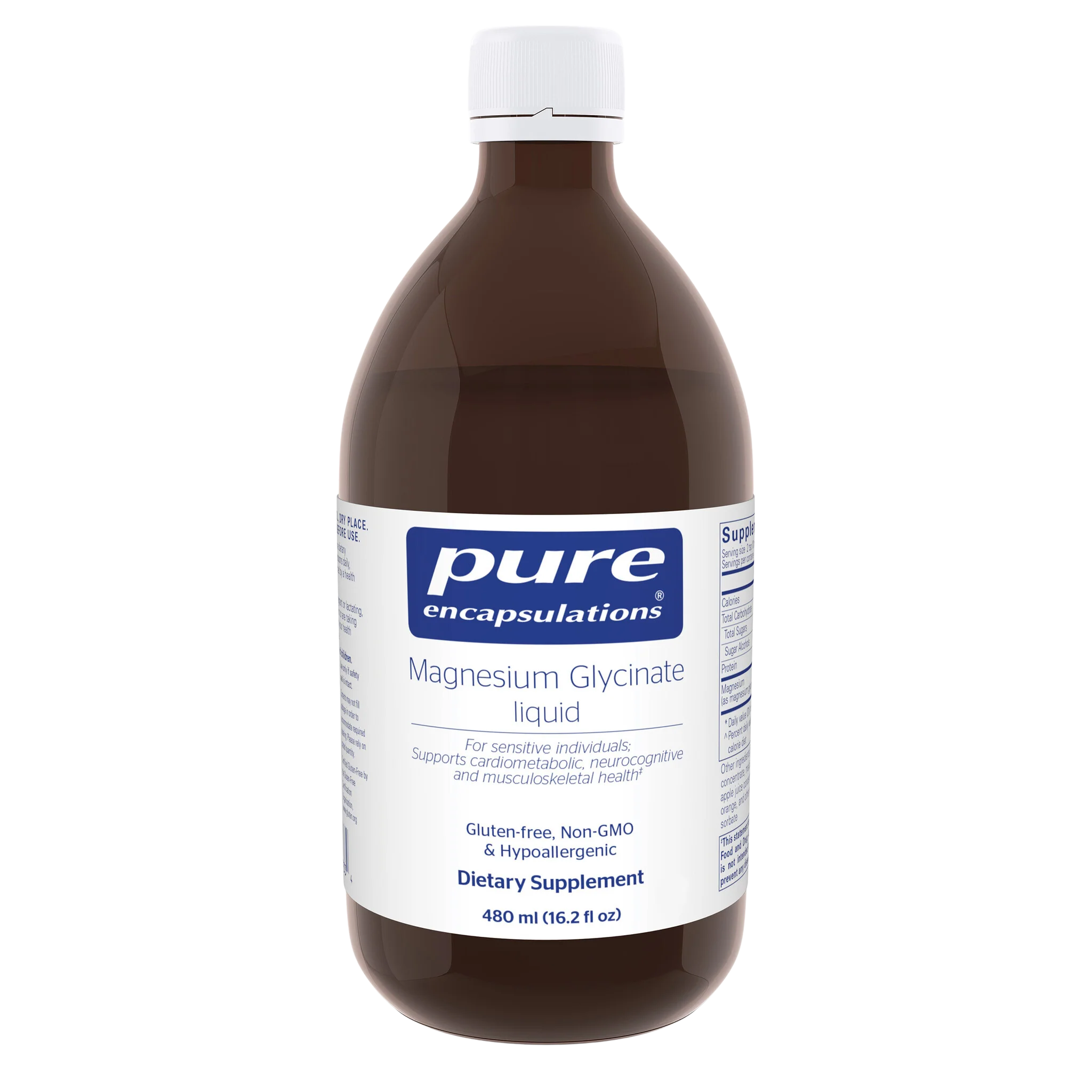 Pure Encapsulation Magnesium Glycinate liquid 480 ml