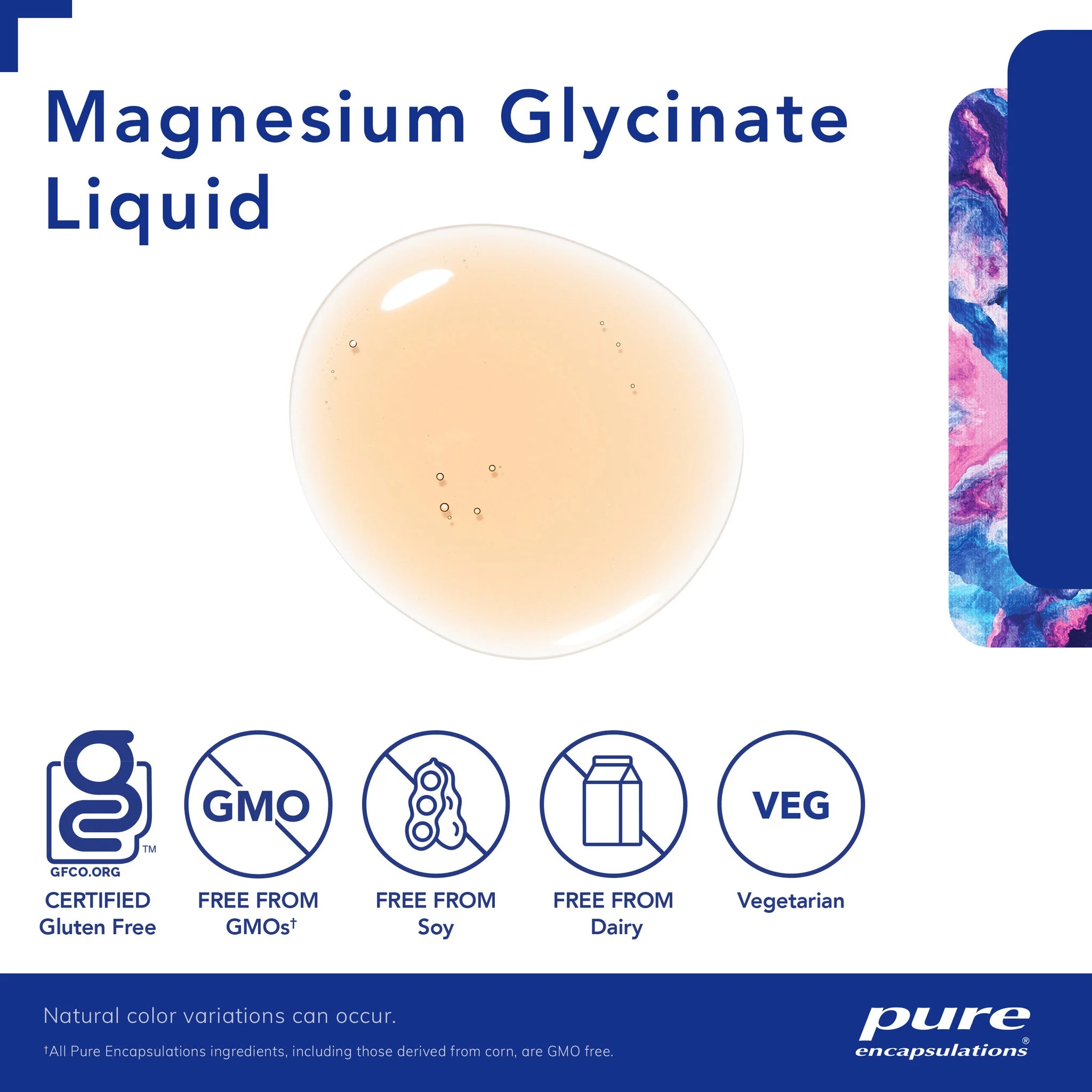 Pure Encapsulation Magnesium Glycinate liquid 480 ml - Image 2