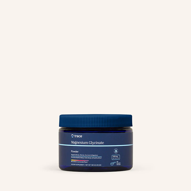 Trace Minerals Magnesium Glycinate Mixed Berry Lemonade