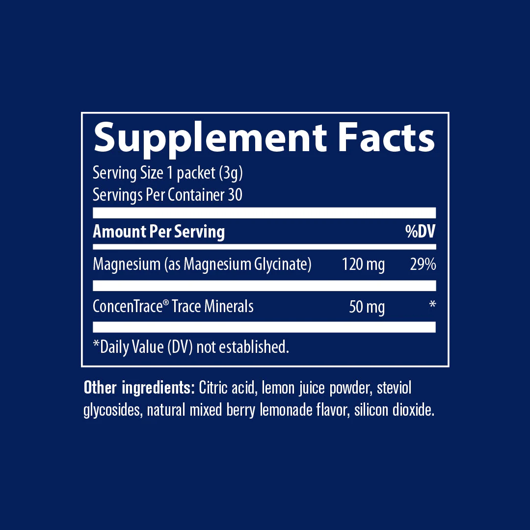 Trace Minerals Magnesium Glycinate Stick Packs - Image 2