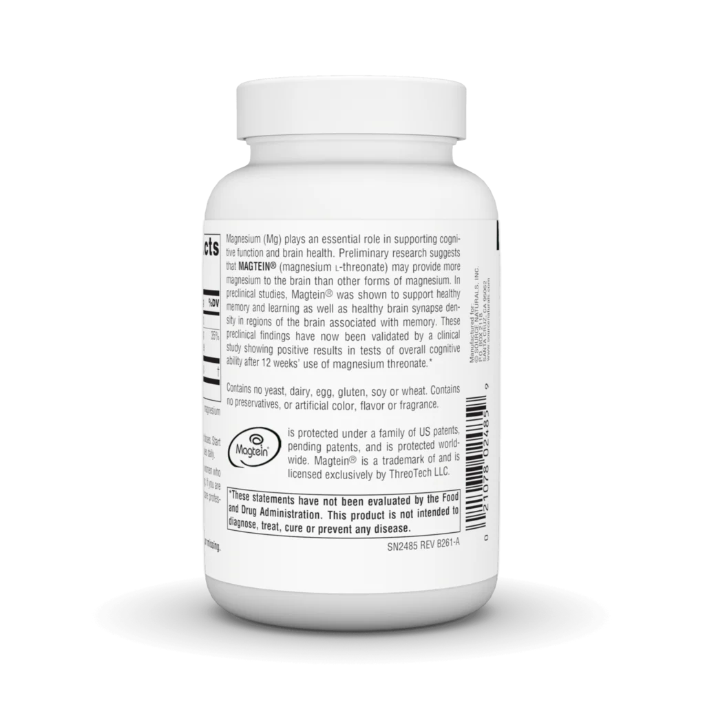 Source Naturals Magtein® 90 Capsule - Image 3