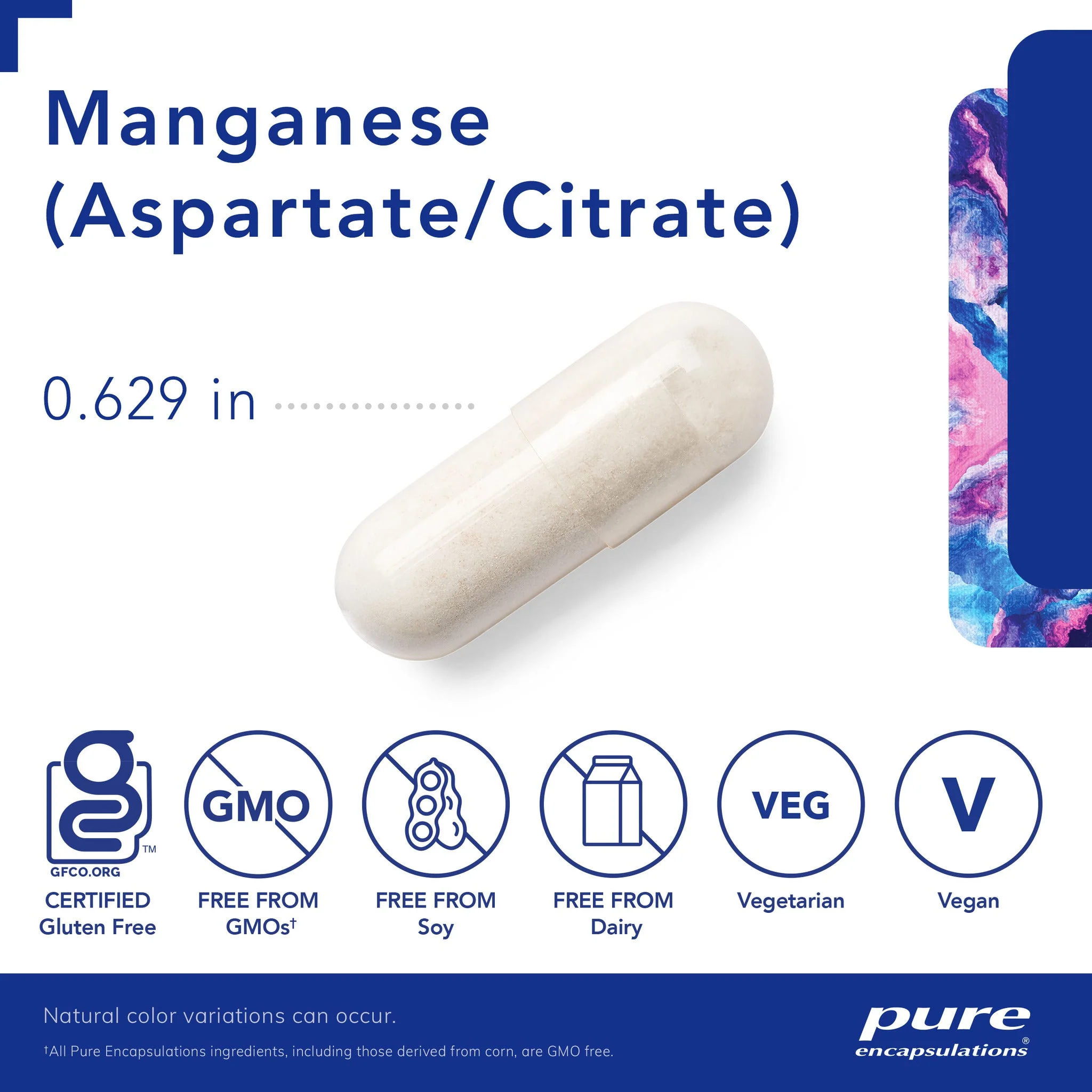 Pure Encapsulation Manganese (aspartate/citrate) - Image 2