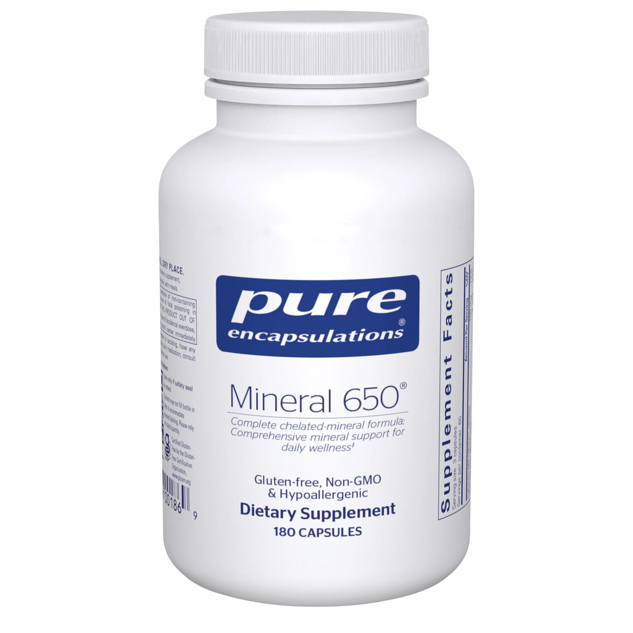 Pure Encapsulations Mineral 650® 180 Caps