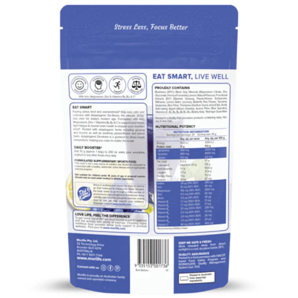 Morlife Adaptogenic De-Stress 200g - Image 2