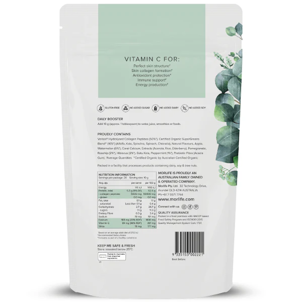 Morlife Collagen Pantry Beauty Greens 200g - Image 2