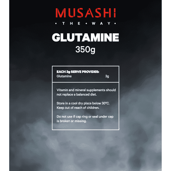 Musashi 100% Glutamine 350g - Image 5