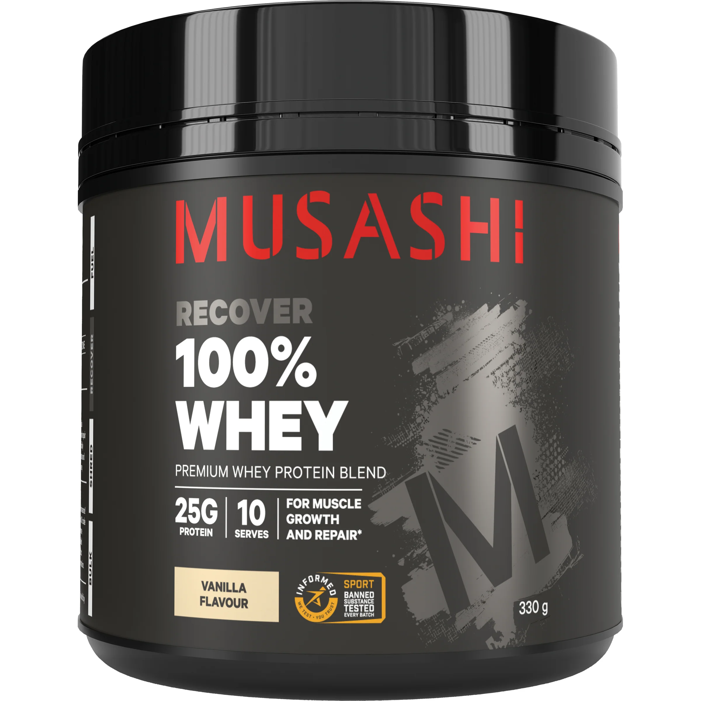 Musashi 100% Whey 330g - Image 4