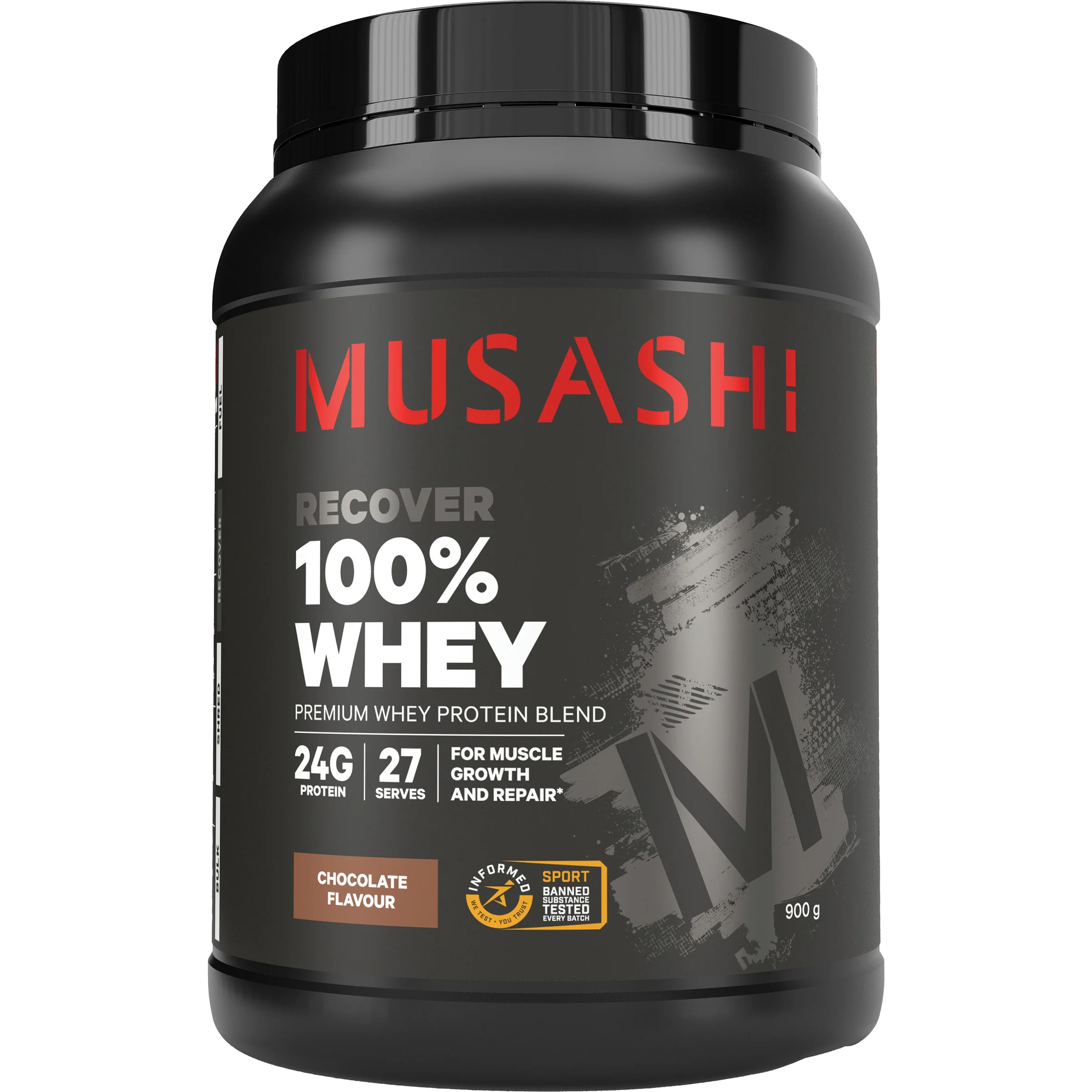 Musashi 100% Whey 900g - Image 2