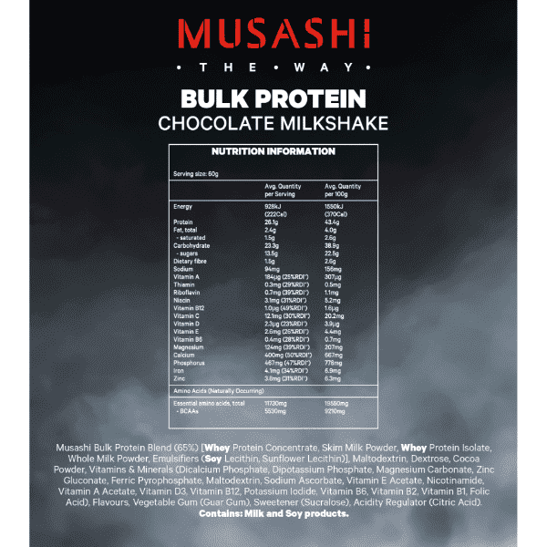 Musashi Bulk Protein 420g - Image 7
