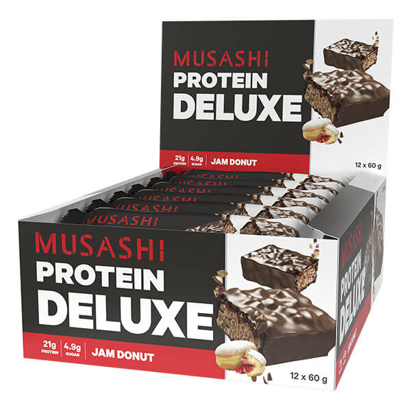 Musashi Deluxe Protein Bars 12x60g - Image 4