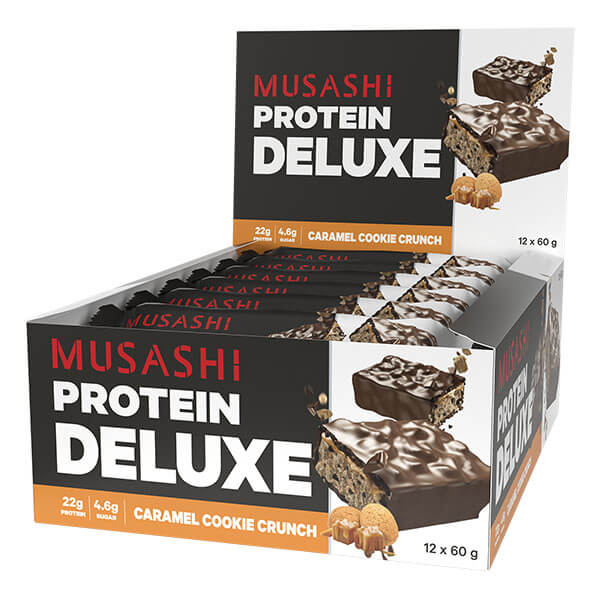 Musashi Deluxe Protein Bars 12x60g - Image 5