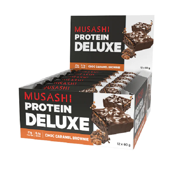Musashi Deluxe Protein Bars 12x60g - Image 6