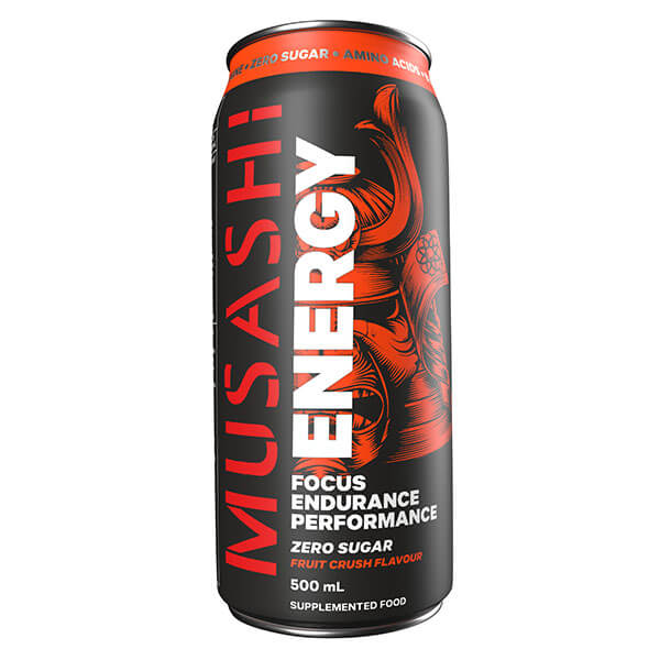Musashi Energy Drink 500ml x12 - Image 4