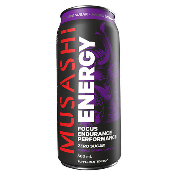 Musashi Energy Drink 500ml x12 - Image 6