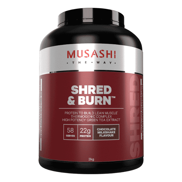 Musashi Shred & Burn Protein 2kg - Image 8