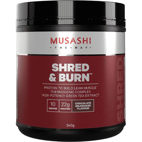 Musashi Shred & Burn Protein 340g - Image 8