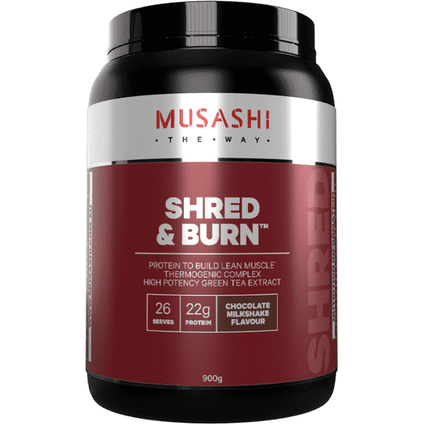 Musashi Shred & Burn Protein 900g - Image 8