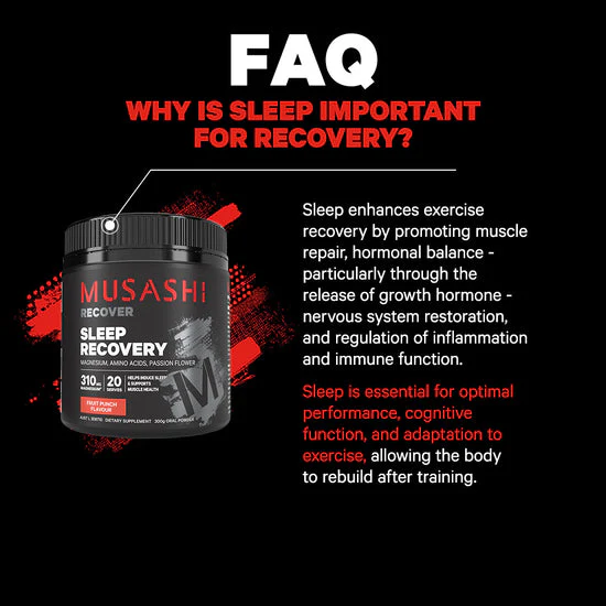 Musashi Sleep Recovery 300g - Image 2