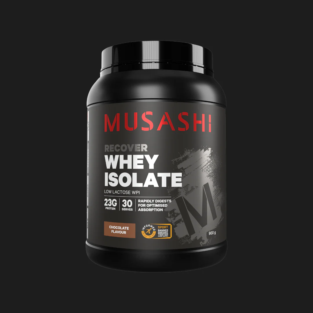 Musashi Whey Protein Isolate 900g Premium Rapid Recovery Powder - Image 3