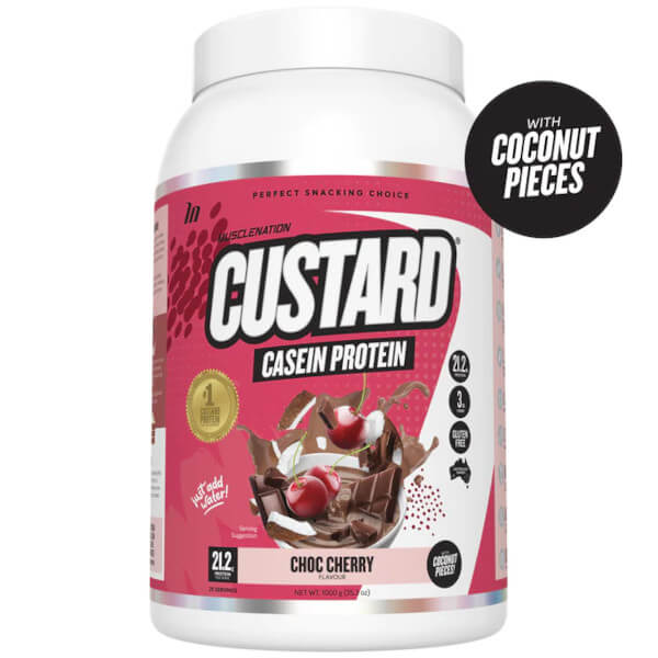 Muscle Nation Custard Casein Protein 25 Serves - Image 10