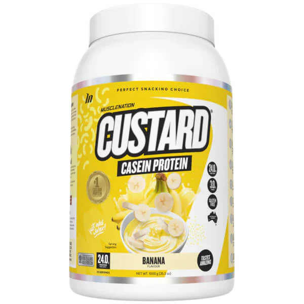 Muscle Nation Custard Casein Protein 25 Serves - Image 12