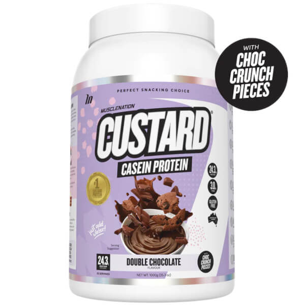 Muscle Nation Custard Casein Protein 25 Serves - Image 5