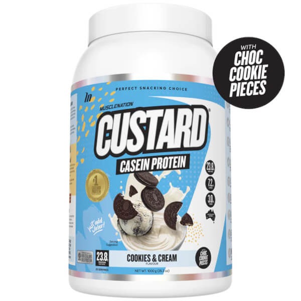 Muscle Nation Custard Casein Protein 25 Serves - Image 6