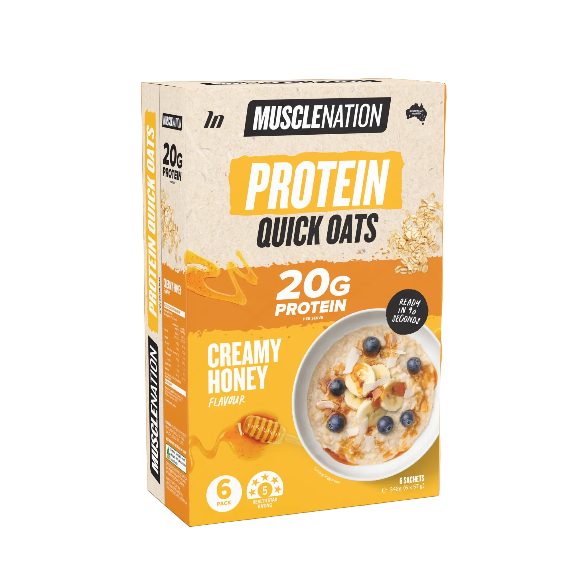 MUSCLE NATION PROTEIN QUICK OATS - Image 2