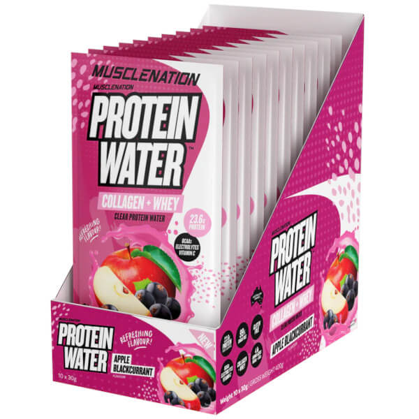 Muscle Nation Protein Water Sachets 30g x10 - Image 2