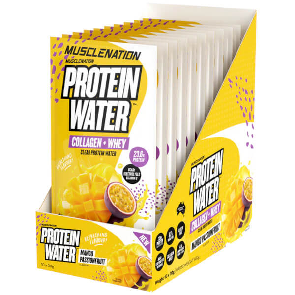 Muscle Nation Protein Water Sachets 30g x10 - Image 3