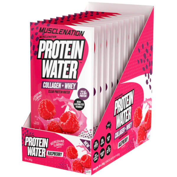 Muscle Nation Protein Water Sachets 30g x10 - Image 4