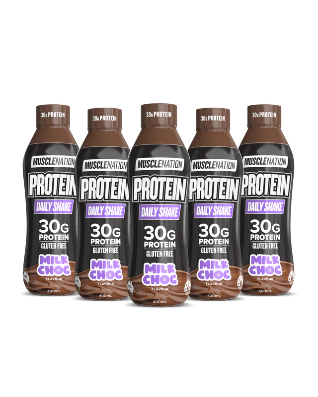 MUSCLE NATION DAILY SHAKE RTD - Protein Shake - Box of 6 - Image 2