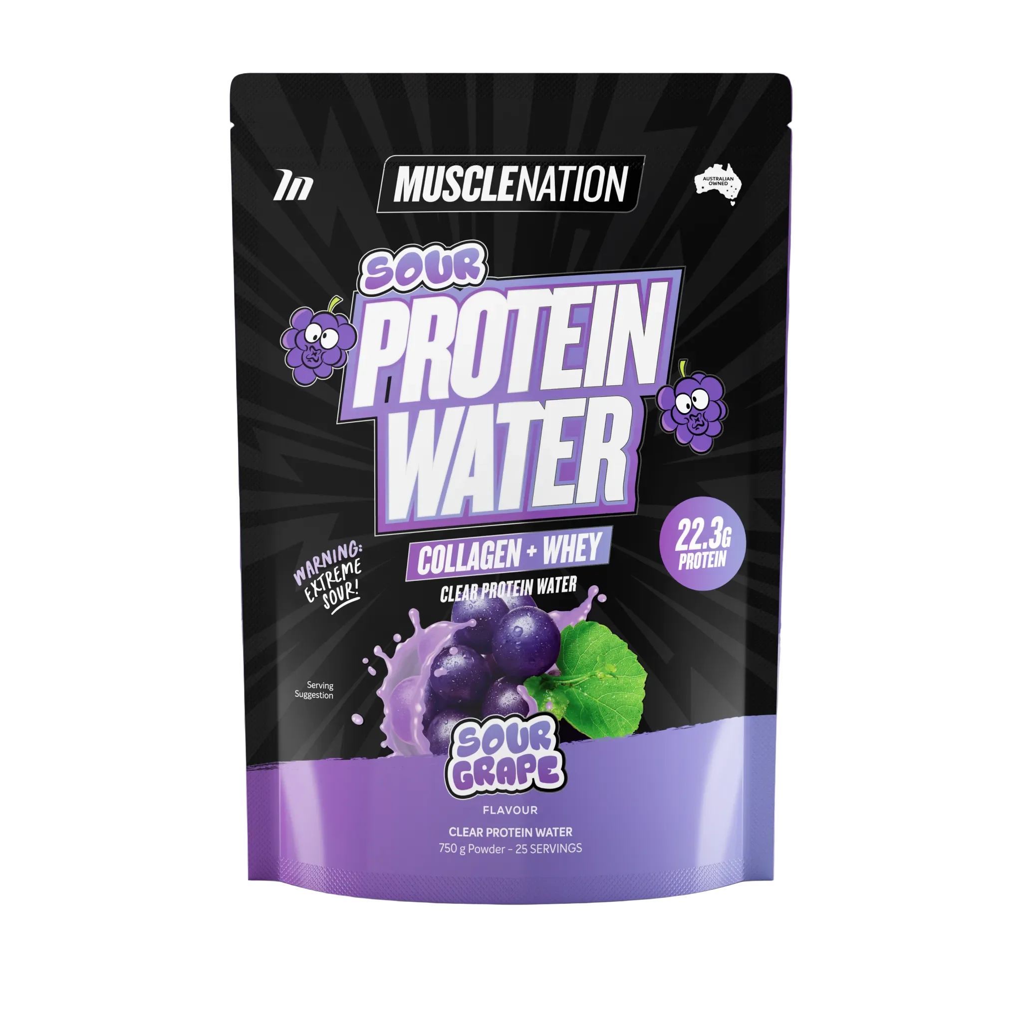 MUSCLE NATION SOUR PROTEIN WATER - Image 3